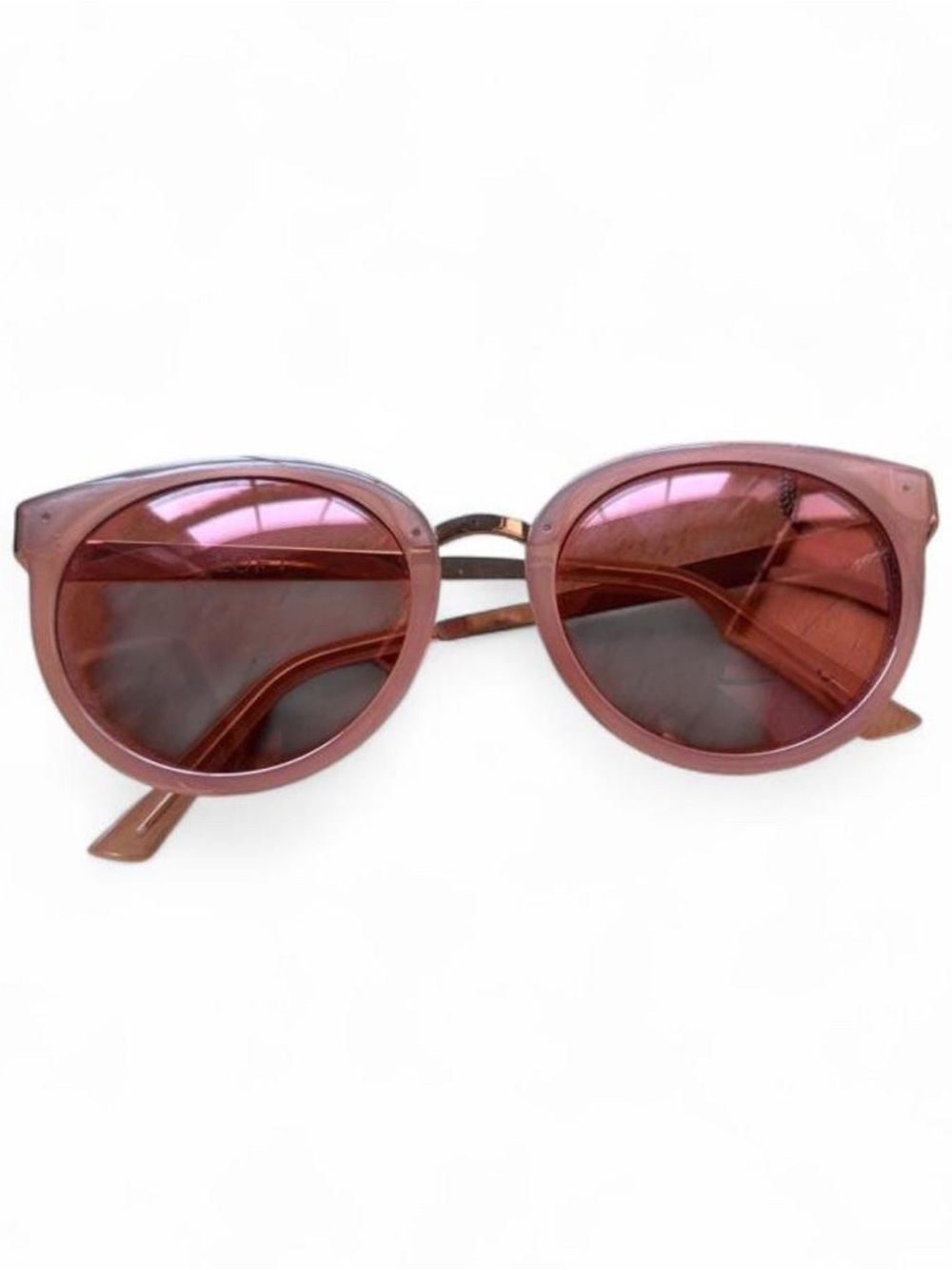 LOFT Pink Round Women’s Sunglasses